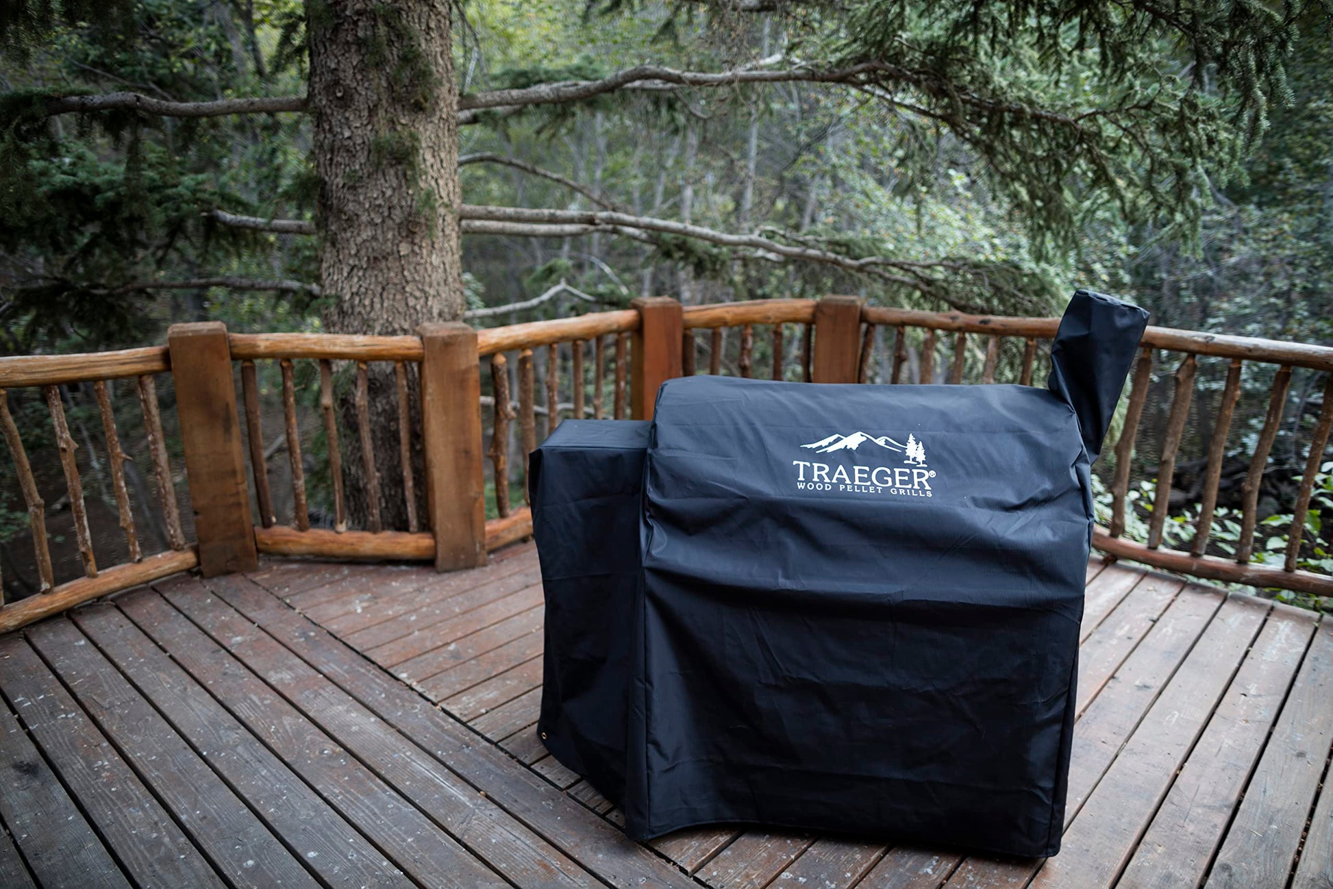 Traeger Grills BAC380 Full-Length Grill Cover Grill Accessory - Pro 34 - CookCave