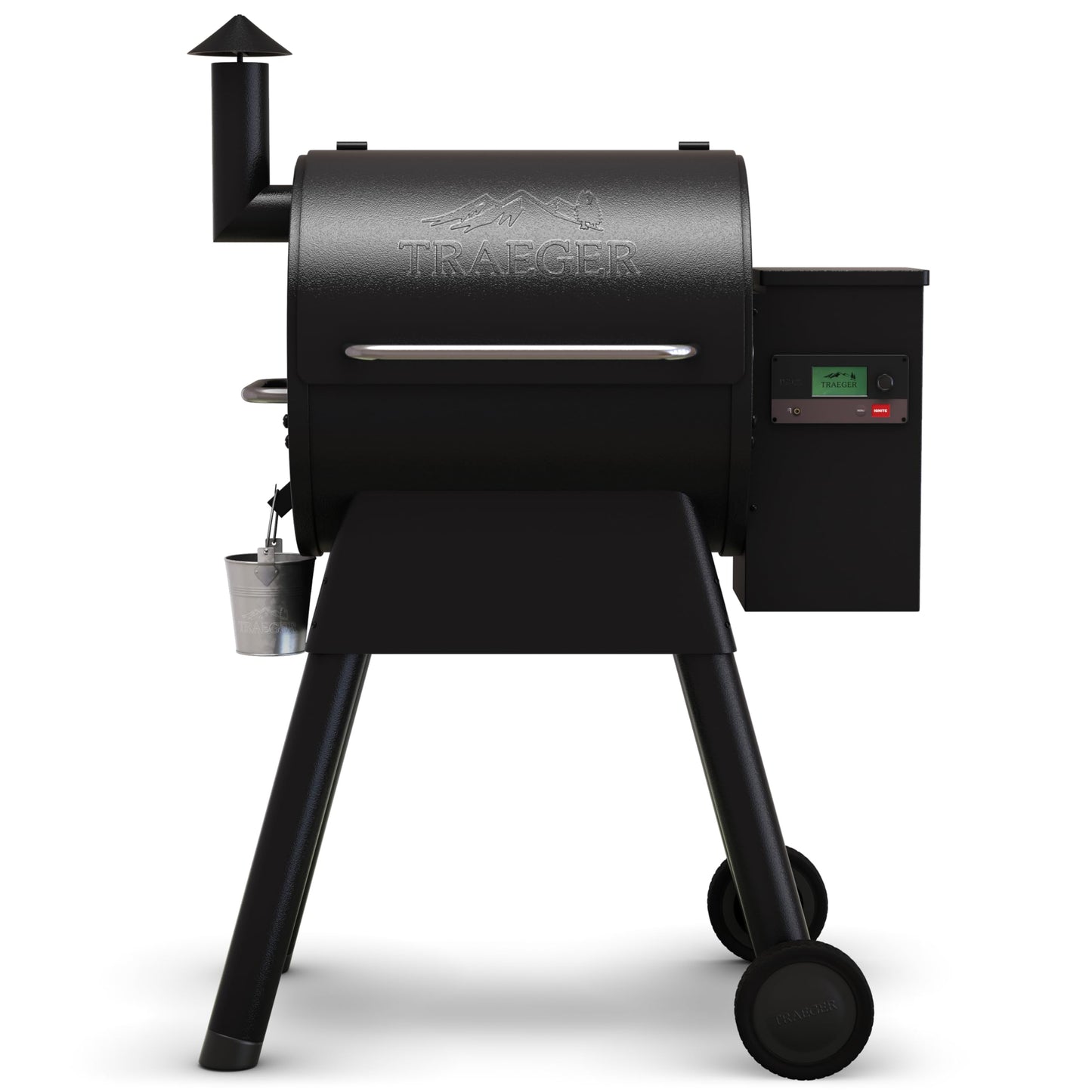 Traeger Grills Pro 575 Wood Pellet Smoker and Grill, WiFi and App Enabled Electric Smoker, 6-in-1 BBQ and Pellet Grill, 572 Square Inches of Grilling Area, 500 Degree Max Temperature, Black Finish - CookCave