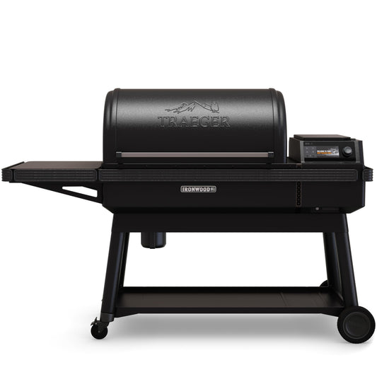 Traeger Ironwood XL Wood Pellet Smoker Grill, 924 Sq In Cooking Area, WiFIRE Smart Temperature Control, Up to 500 Degrees, Super Smoke Mode, 6 in 1 Outdoor BBQ Electric Smoker and Grill - CookCave