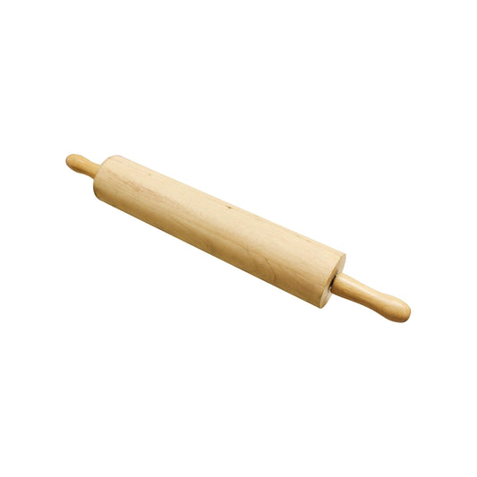 TrueCraftware 18" Wooden Rolling Pin 3-1/4" Diameter- WoodenRoll Pin for Fondant Pie Crust Cookie Pastry Dough Classic Pastry Rolling Pin - CookCave