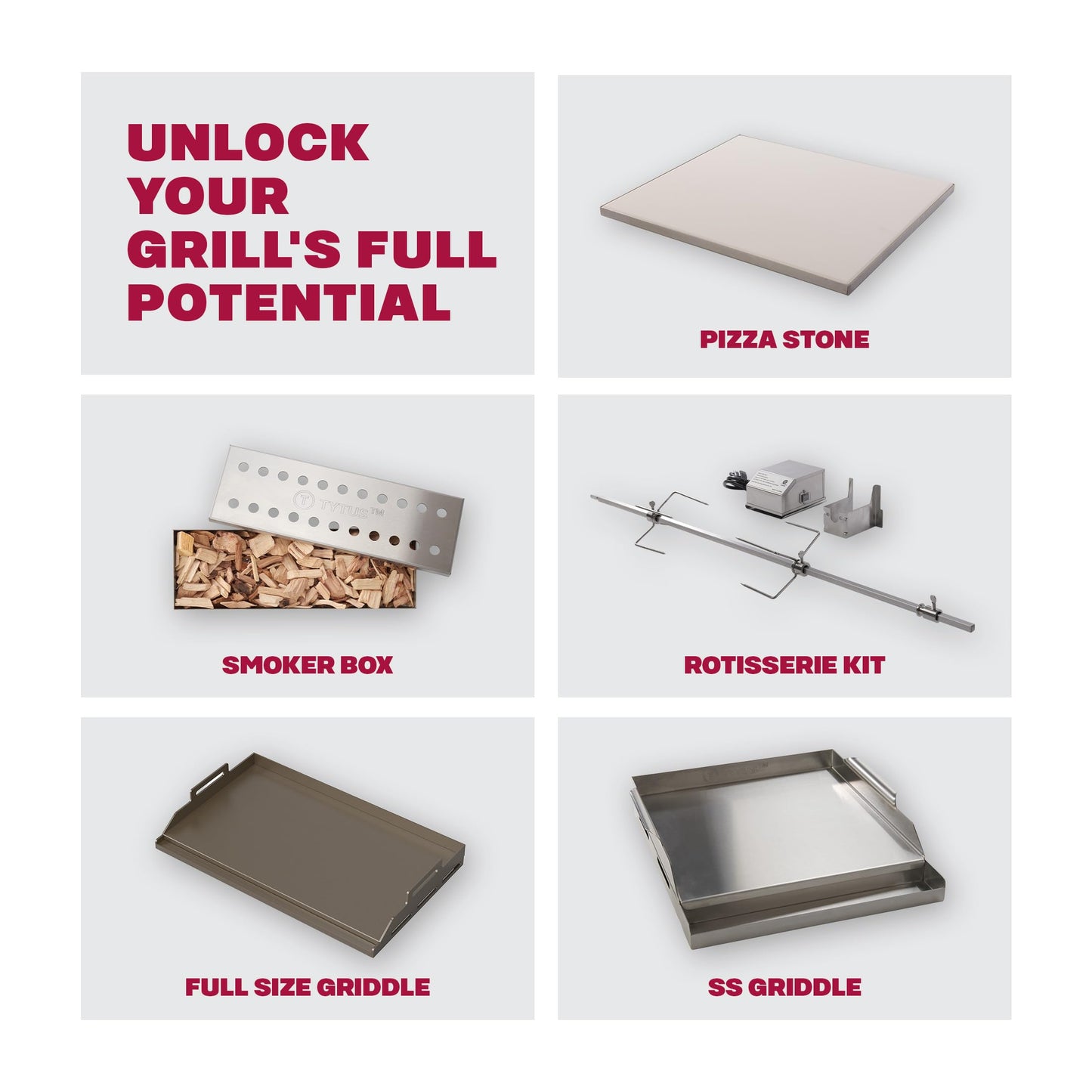 Tytus Fresno 5 Burner Propane or Natural Gas Island Grill with Cover and LED Light - 864 sq. in. Cooking Area, 48,000 BTU Grill, 12,000 BTU Side Burner - All Gunmetal - CookCave