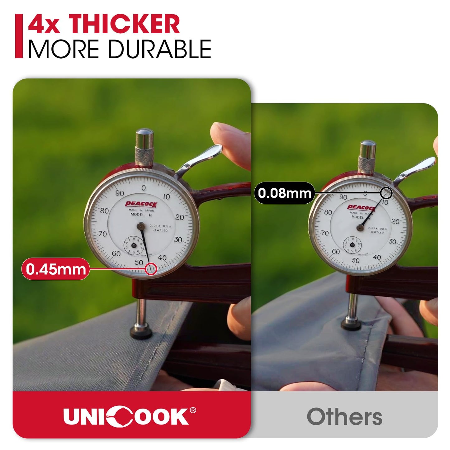 Unicook Gas Grill Cover for Outdoor Grill, 60 Inch BBQ Cover, Heavy Duty Waterproof, Fade Resistant Barbecue Protector Compatible with Weber Char-Broil Nexgrill BBQs up to 58" Wide, Gray - CookCave