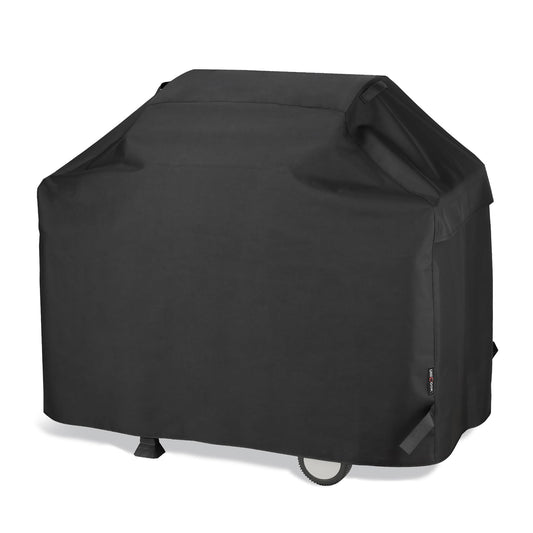 Unicook Grill Cover 55 Inch for Outdoor Grill, Heavy Duty, Waterproof, Fade Resistant, BBQ Cover with Handles/Straps/Air Vents, Compatible with Weber Charbroil Nexgrill Gas BBQs etc - CookCave