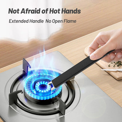 VEHHE Candle Lighter, Windproof Pulse Electric Lighter with Anti-False-Touch Lock and Led Display, Lighters for Candle BBQ Camping Festivals-Black - CookCave