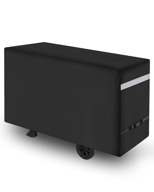 VEVOR Grill Cover, 59 inch BBQ Covers for Outdoor Grills, Waterproof, Fade Resistant, Weather Resistant Heavy Duty 600D Polyester, Easy On/Off, with Secure Buckles, Black - CookCave