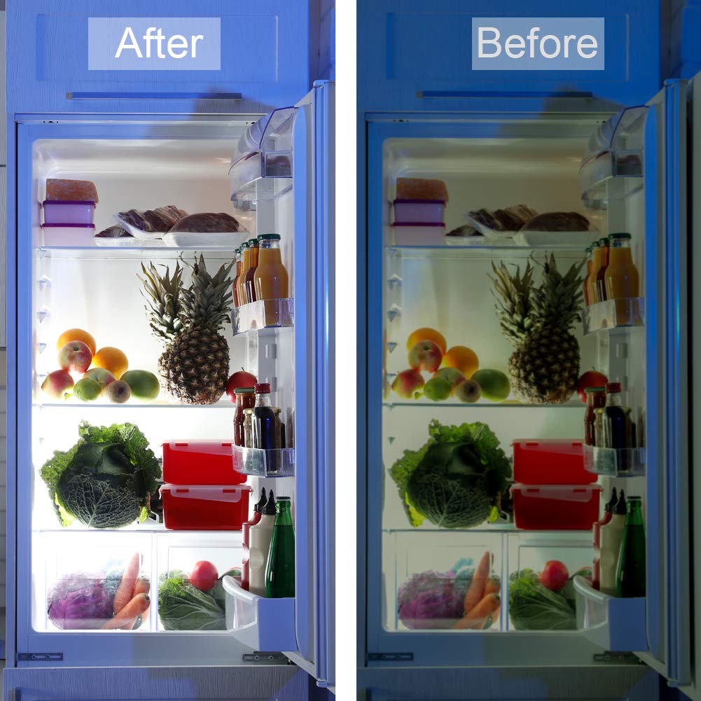 Vgogfly LED Refrigerator Light Bulb 40W Equivalent 120V A15 Fridge Waterproof Bulbs 5 W Daylight White 5000K E26 Medium Base Freezer Home Lighting Lamp Non-dimmable(2 Pack) - CookCave