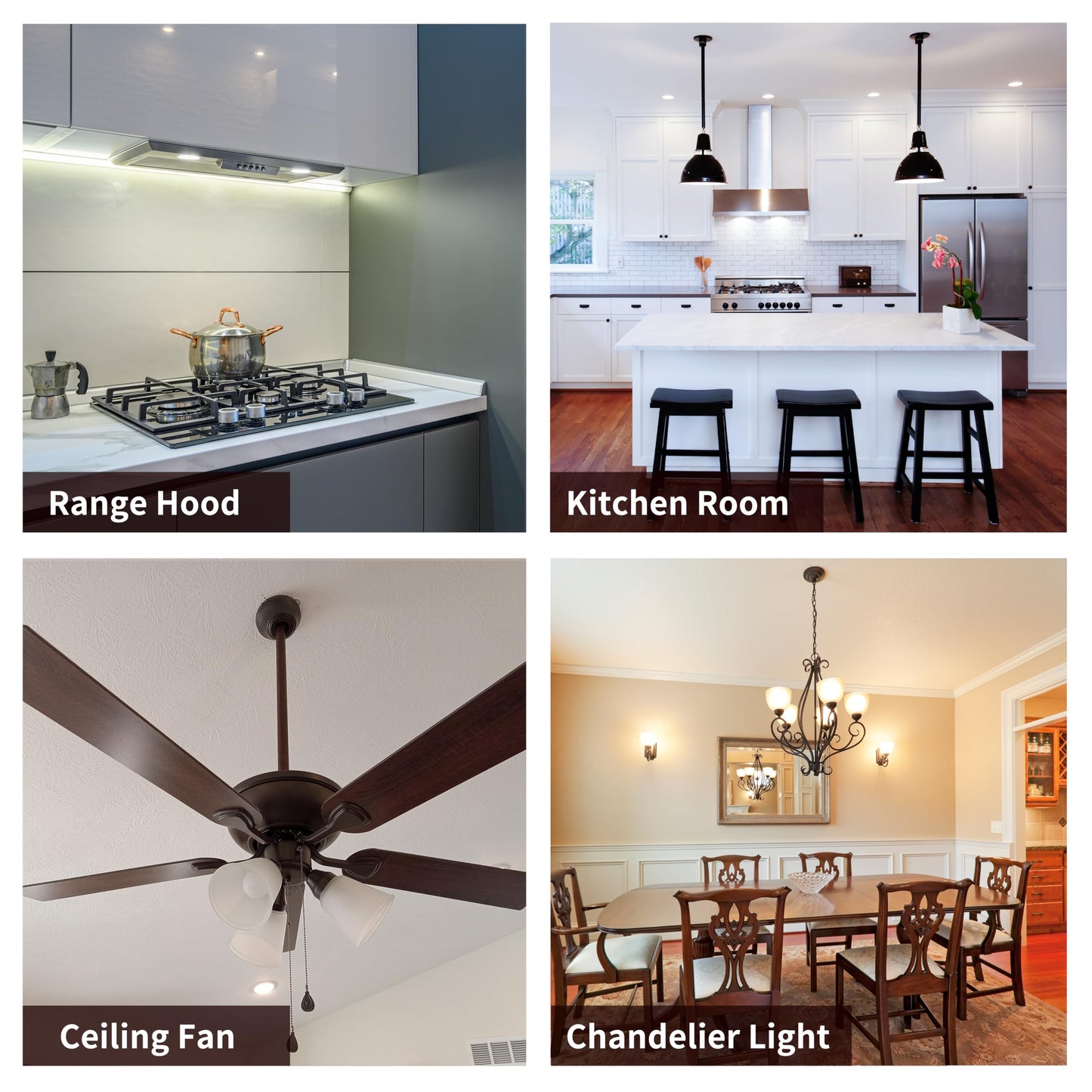 Vgogfly LED Refrigerator Light Bulb 40W Equivalent 120V A15 Fridge Waterproof Bulbs 5 W Daylight White 5000K E26 Medium Base Freezer Home Lighting Lamp Non-dimmable(2 Pack) - CookCave