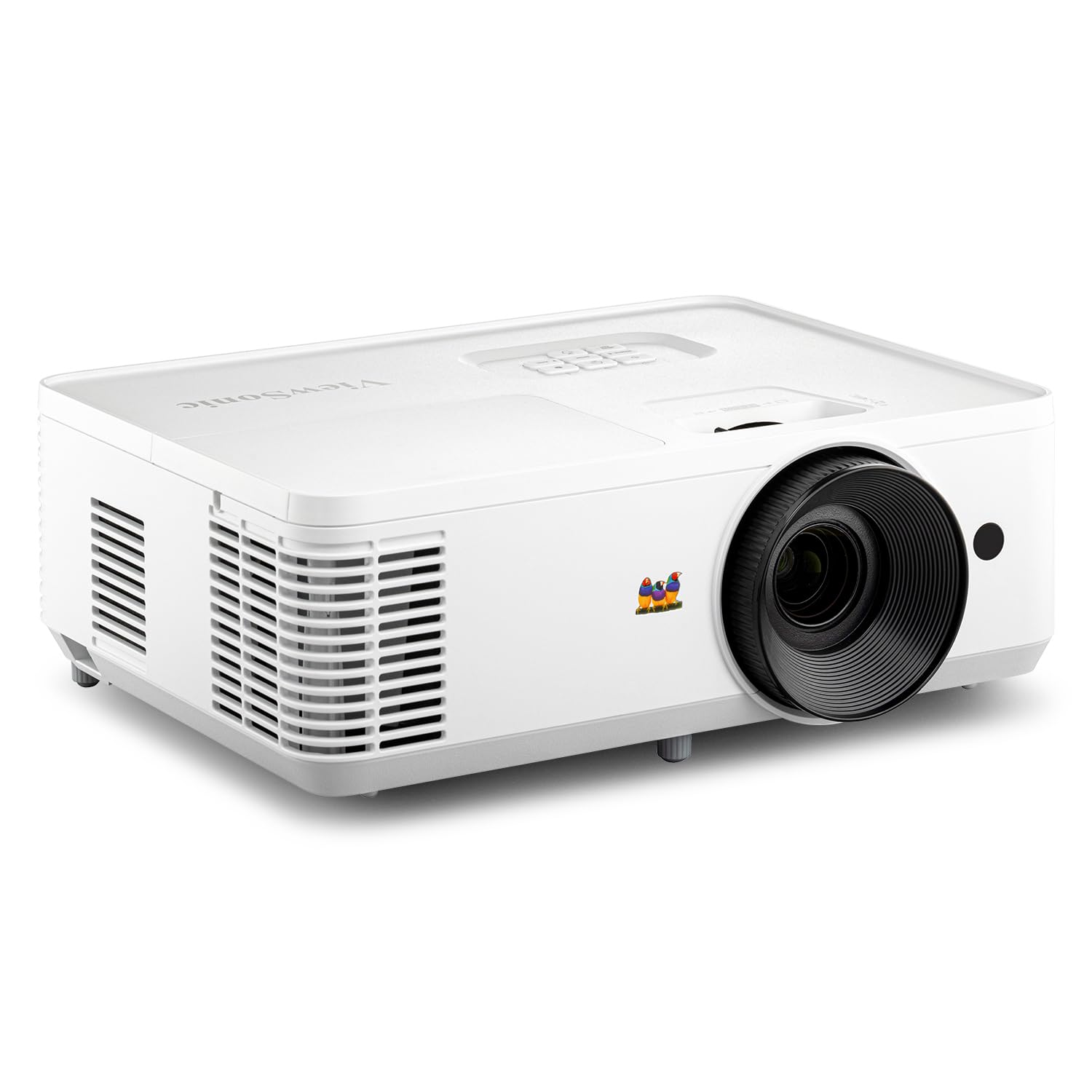 ViewSonic PA503HD 4000 Lumens High Brightness Projector with 1.1x Optical Zoom, USB, and HDMI inputs for Home and Office - CookCave