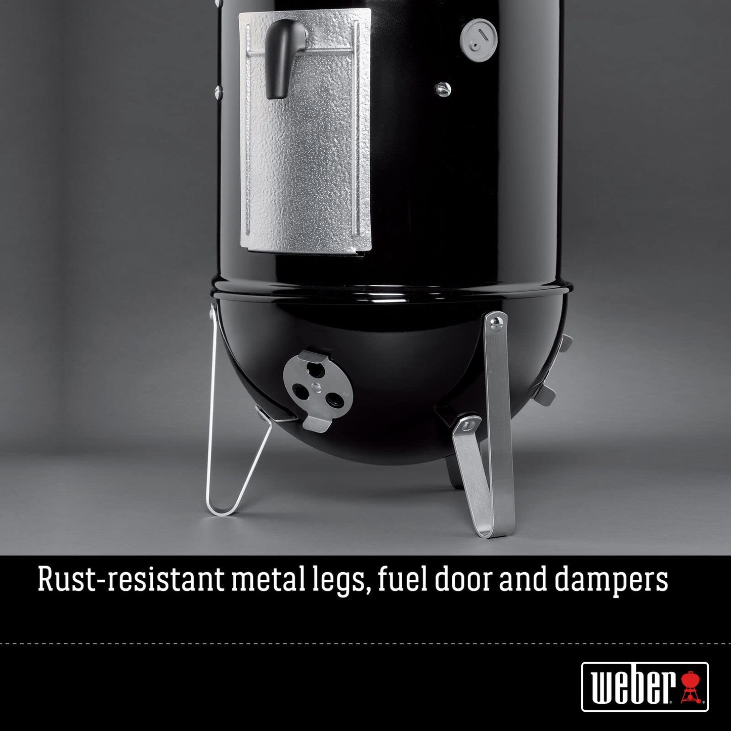 Weber 14-inch Smokey Mountain Cooker, Charcoal Smoker - CookCave