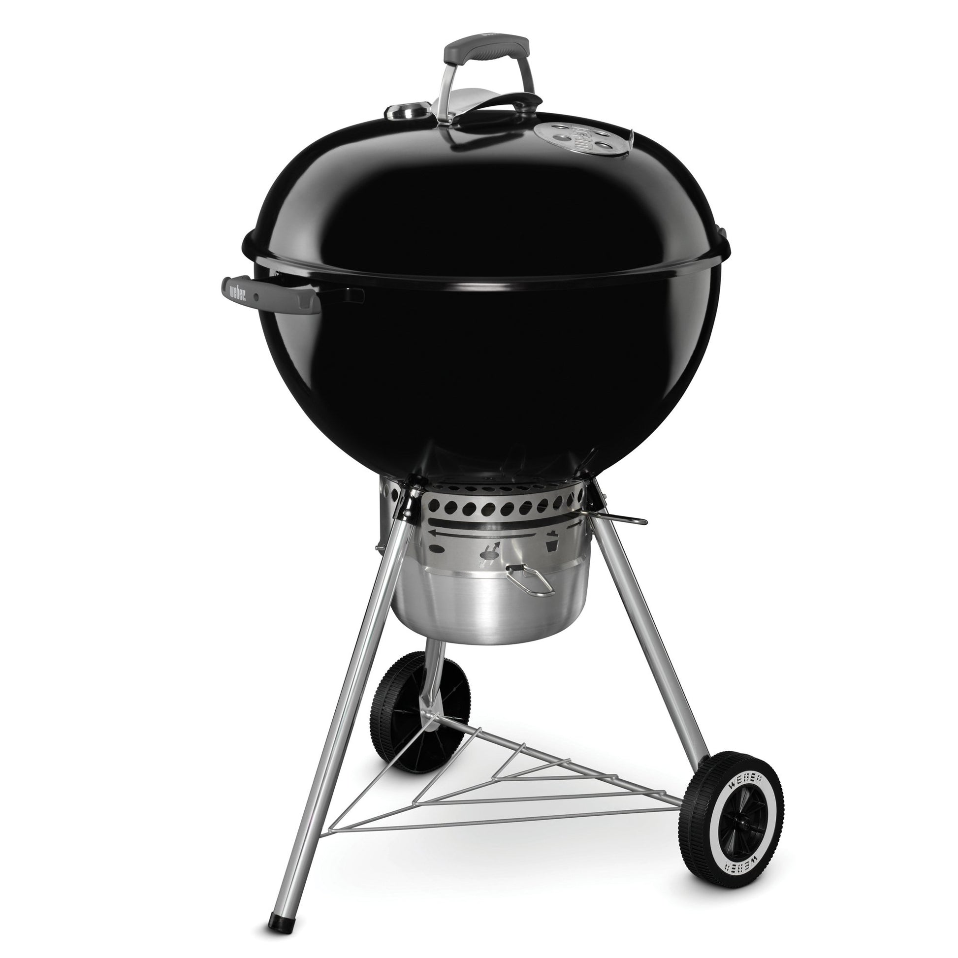 Weber Original Kettle Premium Charcoal Grill, 22-Inch, Black - CookCave