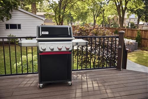 Weber SPIRIT 4-Burner Grill EP-425 Liquid Propane Black - CookCave