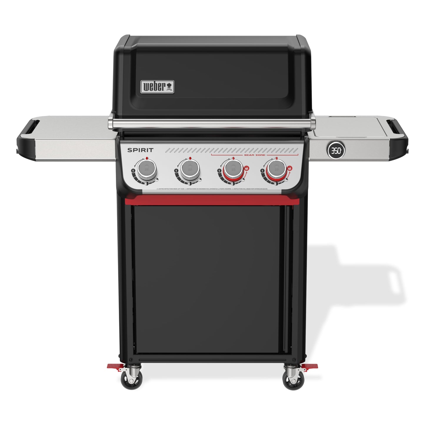 Weber SPIRIT 4-Burner Grill EP-425 Liquid Propane Black - CookCave