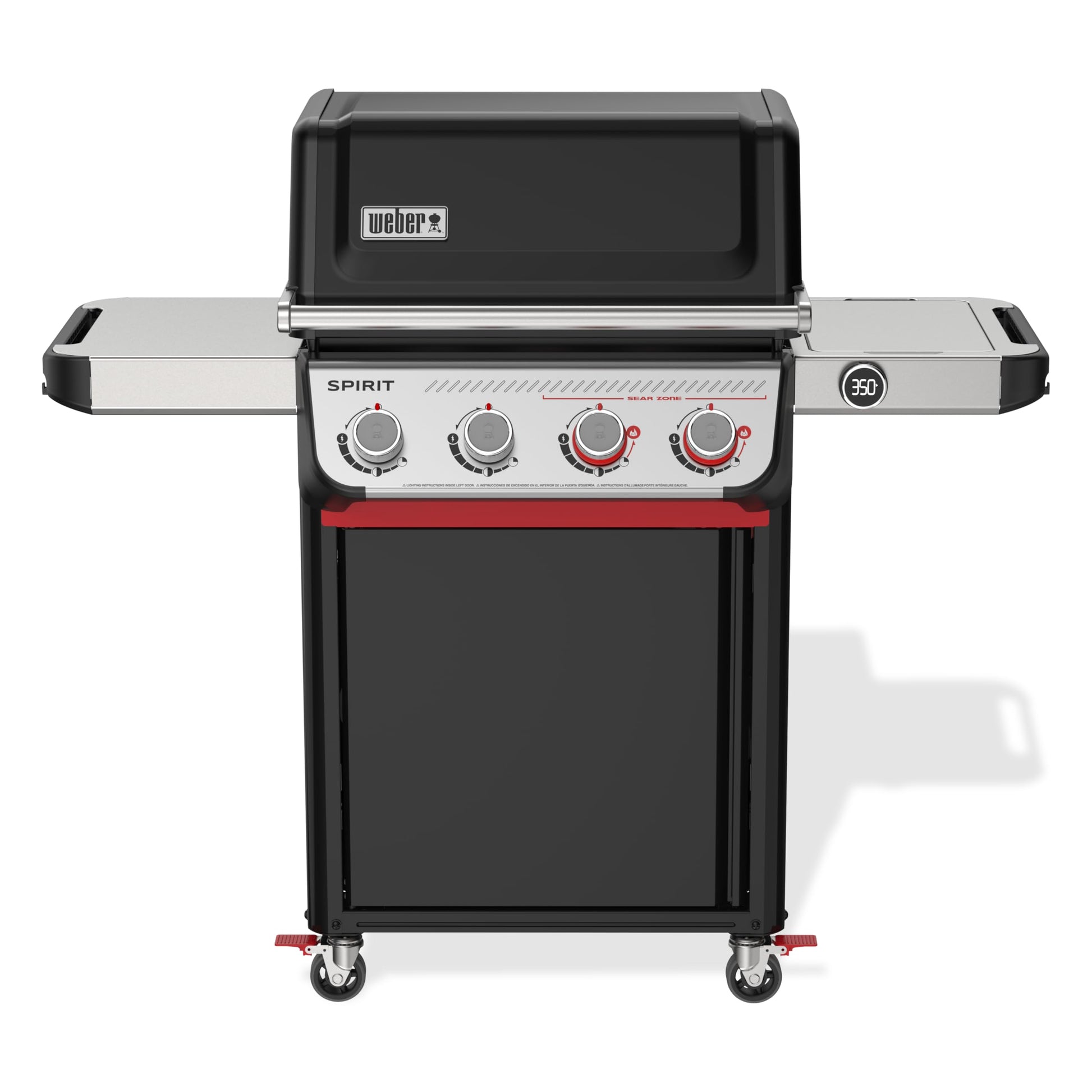 Weber SPIRIT 4-Burner Grill EP-425 Liquid Propane Black - CookCave