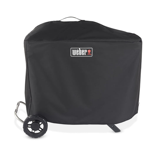 Weber Traveler Premium Grill Cover, Heavy Duty and Waterproof - CookCave