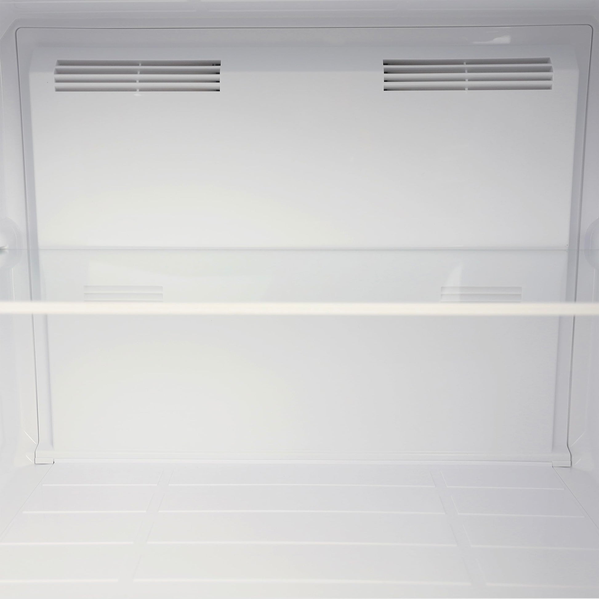 West Bend Apartment Refrigerator Freestanding Dual Door Design Fridge with Top Freezer, Adjustable Electronic Controls and Frost Free Defrost, for Condo, House, Small Kitchen Use, 14.3-Cu.Ft, Metallic - CookCave