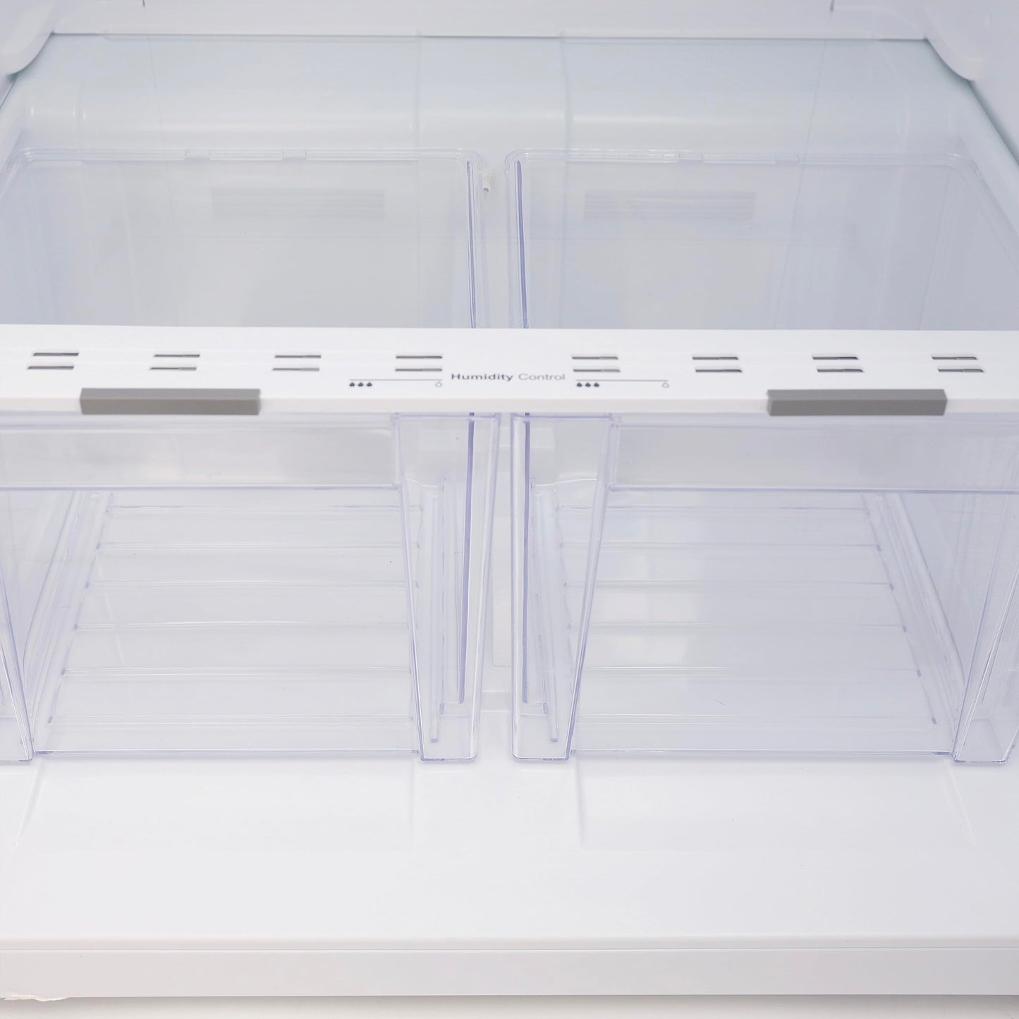 West Bend Apartment Refrigerator Freestanding Dual Door Design Fridge with Top Freezer, Adjustable Electronic Controls and Frost Free Defrost, for Condo, House, Small Kitchen Use, 14.3-Cu.Ft, Metallic - CookCave