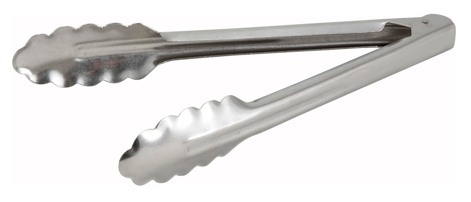 Winco Coiled Spring Heavyweight Stainless Steel Utility Tong, 9-Inch - CookCave