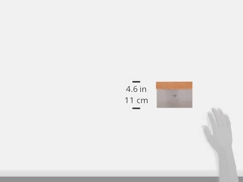 Winco Stainless Steel Dough Scraper with Wood Handle - CookCave