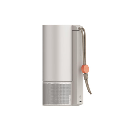 XGIMI MoGo 3 Pro NEW Outdoor Projector with PowerBase Stand, 2.5hrs Battery, Google TV with Licensed Netflix, Build-in Adjustable Stand, 450 ISO Lumens, ISA 2.0, 2 x 5W Harman Kardon - CookCave