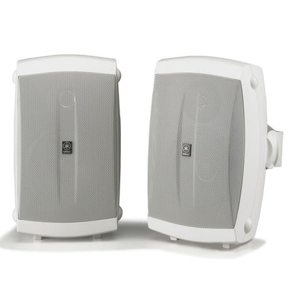 Yamaha Audio NS-AW150W 2-Way Indoor/Outdoor Speakers (Pair, White) - CookCave