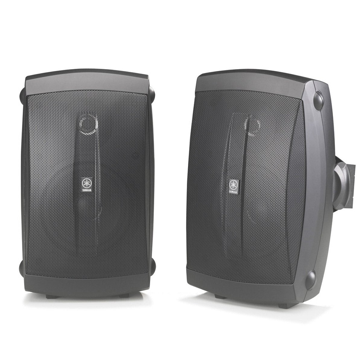 YAMAHA NS-AW150BL 2-Way Indoor/Outdoor Speakers (Pair, Black) - Wired - CookCave