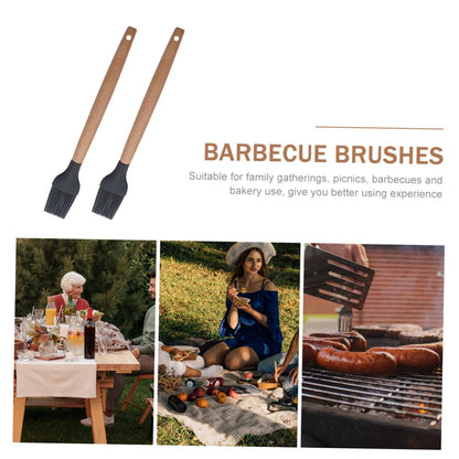 Yardenfun Professional Grilling Tool Set 2 Pack Silicone Oil Brush Bbq Mop Brush - CookCave