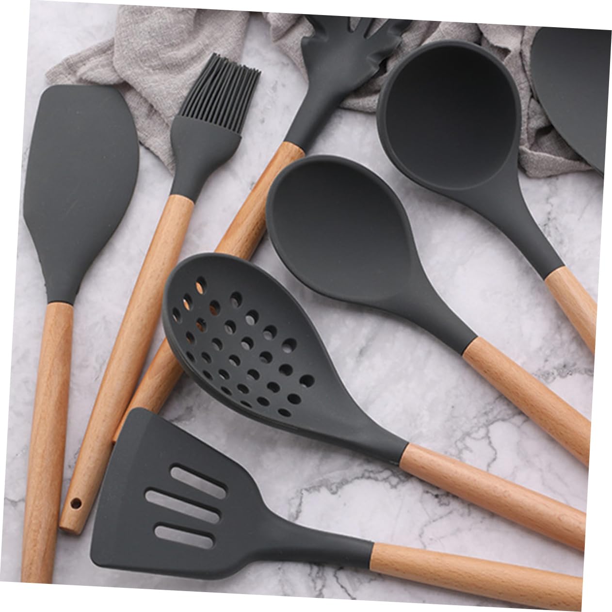 Yardenfun Professional Grilling Tool Set 2 Pack Silicone Oil Brush Bbq Mop Brush - CookCave