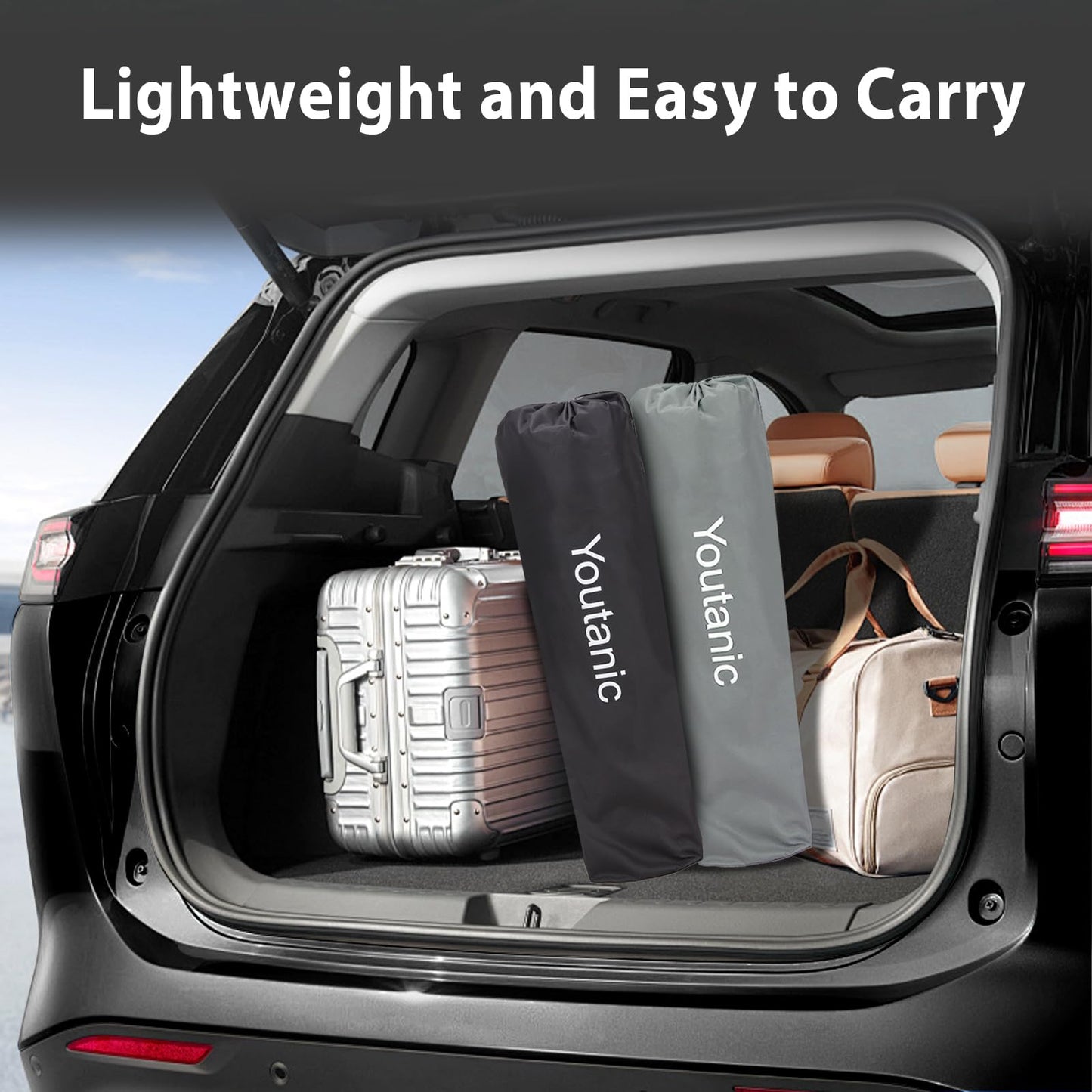 Youtanic Oversized Camping Chair, Portable Folding Camping Chairs with Side Pocket, Cup Holder and Carry Bag, Heavy Duty Outdoor Camping Chairs for Adults, Fishing, Sports, Trip, up to 400lbs, Style 4 - CookCave