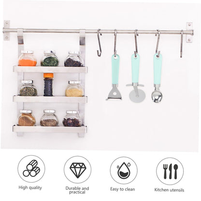 1 Set 9pcs Baking Tool Set Cheese Pizza Spatula Noodle Cooker Plastic Handle Kitchenware Vegetable Peeler Cookware Kitchen Gadgets Wood Tools Opener Wooden Stainless Steel Spoon - CookCave