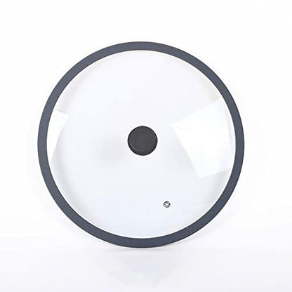 10" Tempered Glass Lid for Pans,Fry Pan, Universal Instant Pot or Pot Cover,9.6"/24cm, Clear - CookCave