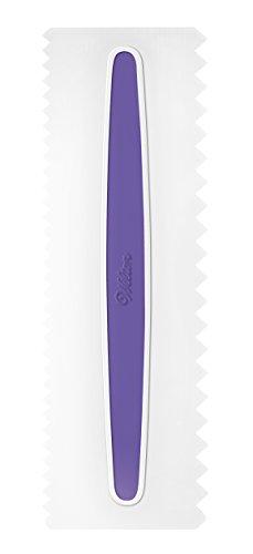 Wilton Comb Icing Smoother Set-3 Piece, White/Purple - CookCave