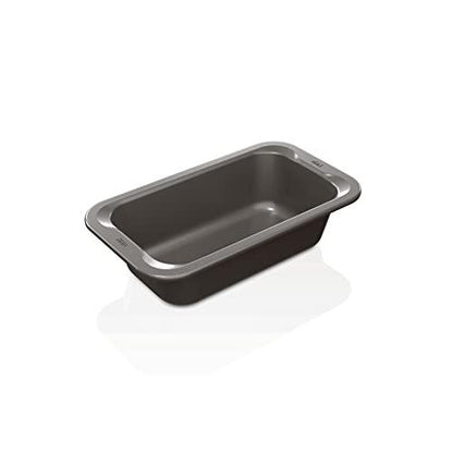 Ninja B30509 Foodi NeverStick Premium 9 inch x 5 inch Loaf Pan, Nonstick, Oven Safe up to 500⁰F, Dishwasher Safe, Grey, 1 Count (Pack of 1) - CookCave