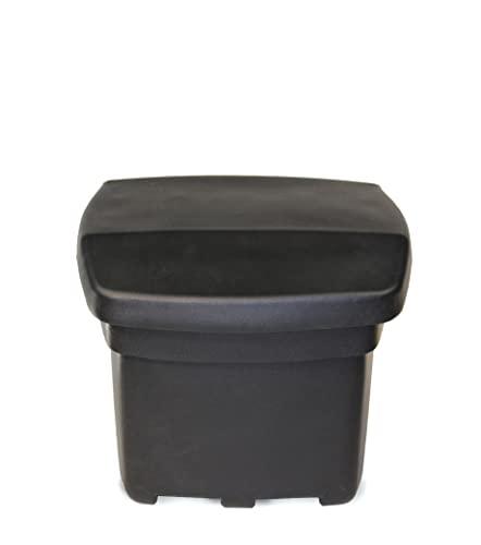 FCMP Outdoor - Outdoor Salt, Sand, and Storage Bin, Black - CookCave