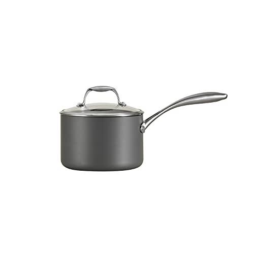 Tramontina Covered Sauce Pan Hard Anodized 3 Qt - CookCave