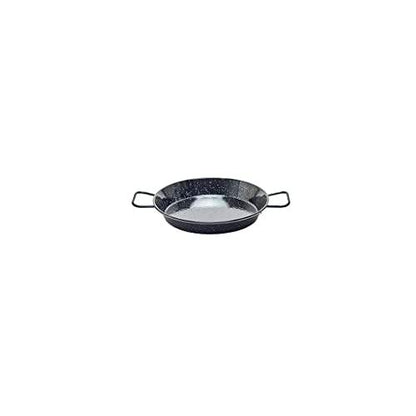 Garcima 8-Inch Enameled Steel Paella Pan, 20cm - CookCave