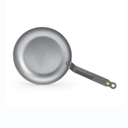 de Buyer MINERAL B Carbon Steel Omelette Pan - 9.5” - Naturally Nonstick - Made in France - CookCave