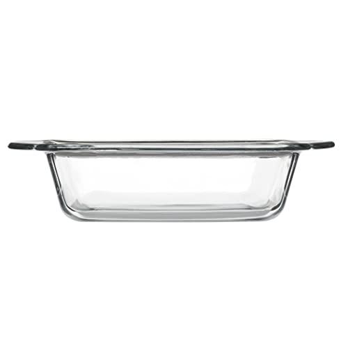 Anchor Hocking 8 Inch Square Cake Dish with TrueLock Locking Lid Bakeware - CookCave