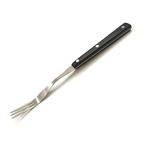 WALLFARM 12" Carving Fork - Versatile BBQ Meat Fork & Serving Fork - Granny Fork for Cooking, Roasting, Meat Shredding, Barbeque & Lifting - CookCave