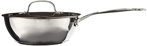 Cuisinart 735-24 Chef's Classic Stainless 3-Quart Chef's Pan with Cover - CookCave