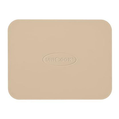 Unicook Pizza Stone for Oven and Grill, 15 Inch Large Baking Stone, Heavy Duty Cordierite Bread Pizza Pan, Thermal Shock Resistant Cooking Stone for Pizza, Bread, Cookie and More - CookCave