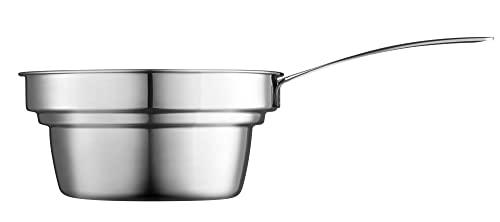 Le Creuset Stainless Steel 2.2 Quart Double Boiler Insert, Fits 2 & 3 Quart Saucepans - CookCave