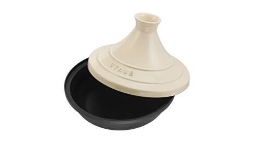 ストウブ(Staub) Tagine Pot, 28cm, Ivory - CookCave