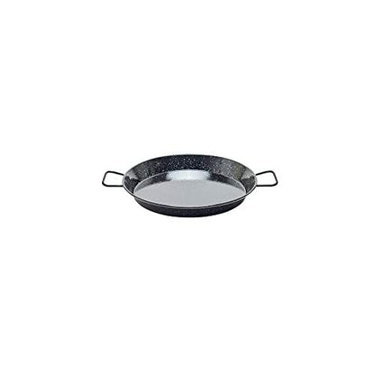 Garcima 16-Inch Enameled Steel Paella Pan, 40cm - CookCave