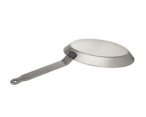 Matfer Bourgeat 062034 Round Crepe Pan, 9 1/2-Inch, Gray - CookCave