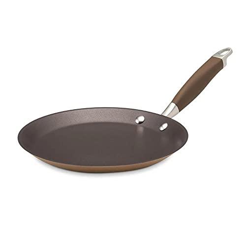 Anolon Advanced Hard Anodized Nonstick Crepe Pan, 9.5, Bronze II - CookCave