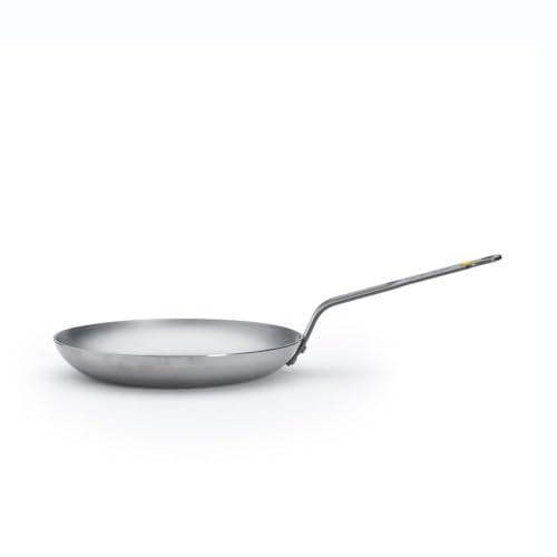 de Buyer MINERAL B Carbon Steel Omelette Pan - 9.5” - Naturally Nonstick - Made in France - CookCave