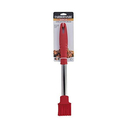 Farberware BBQ Basting Brush, 15.94-Inch, Red - CookCave