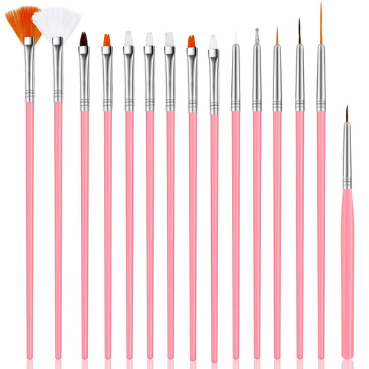 30 Pcs Cake Decorating Brushes Cake Painting Brushes Food Paint Brush Multiple Function Fondant Brush Cookie Brushes DIY Tool Set Cake Decorating Painting Tool Icing Pastry Brush for Baking (Pink) - CookCave
