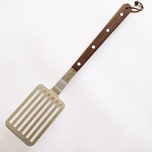 Lamson Premier Walnut BBQ Turner, 20-inch - CookCave