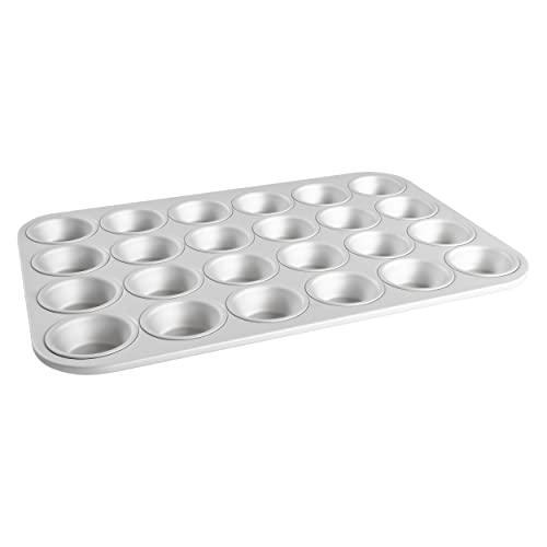 Fat Daddio's Anodized Aluminum Mini Muffin Pan, 11.2 x 15.8 Inch - CookCave